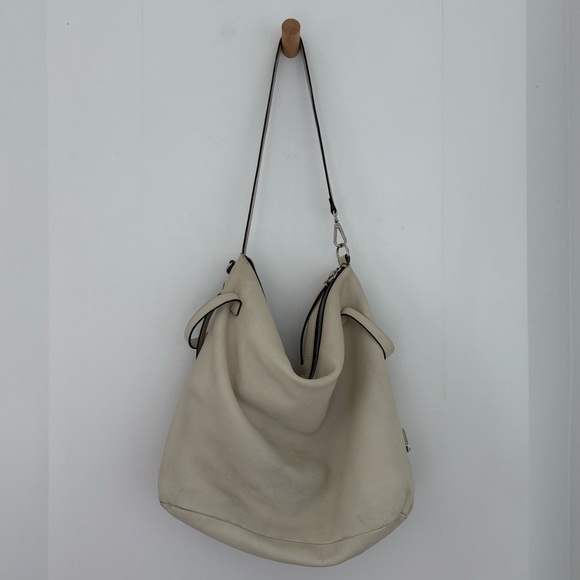 Vintage Marni cream leather large multiway hobo carryall tote satchel bag - Picture 6 of 14